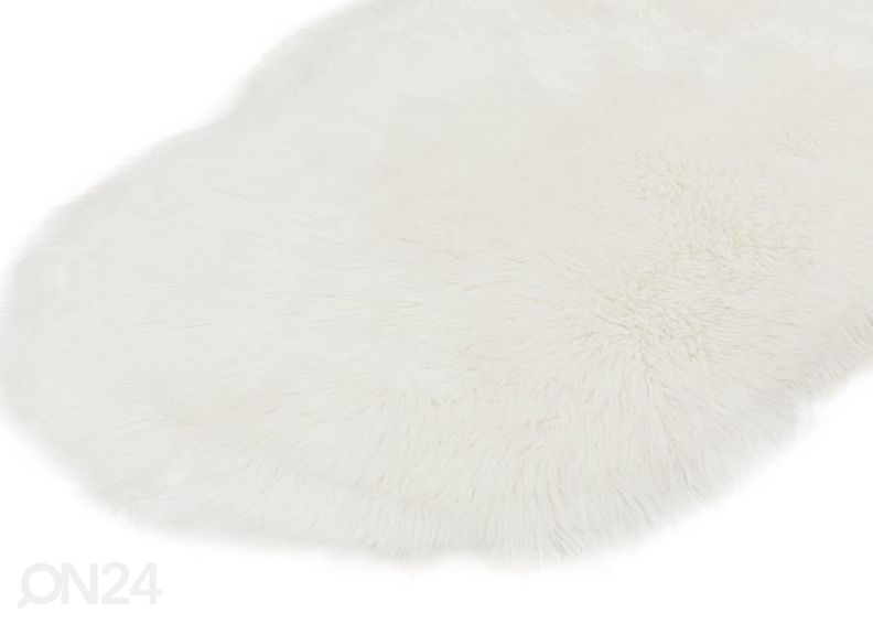Vegan lampaantalja Dolly ivory 60x90 cm kuvasuurennos