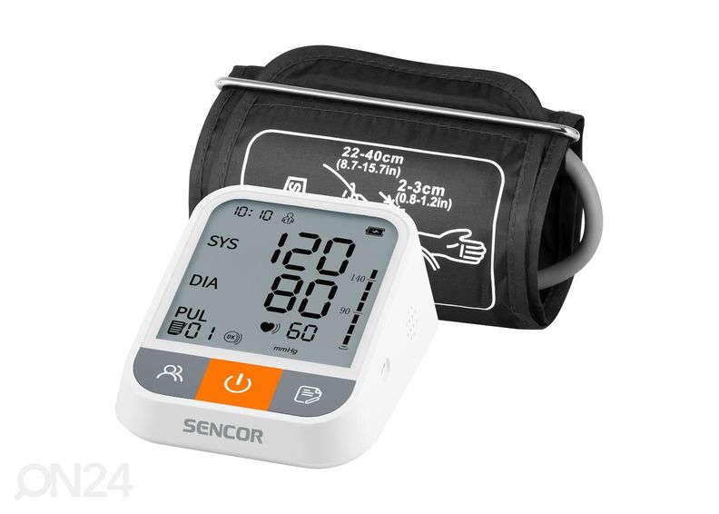 Verenpainemittari Sencor SBP1500WH, Bluetooth + WiFi kuvasuurennos