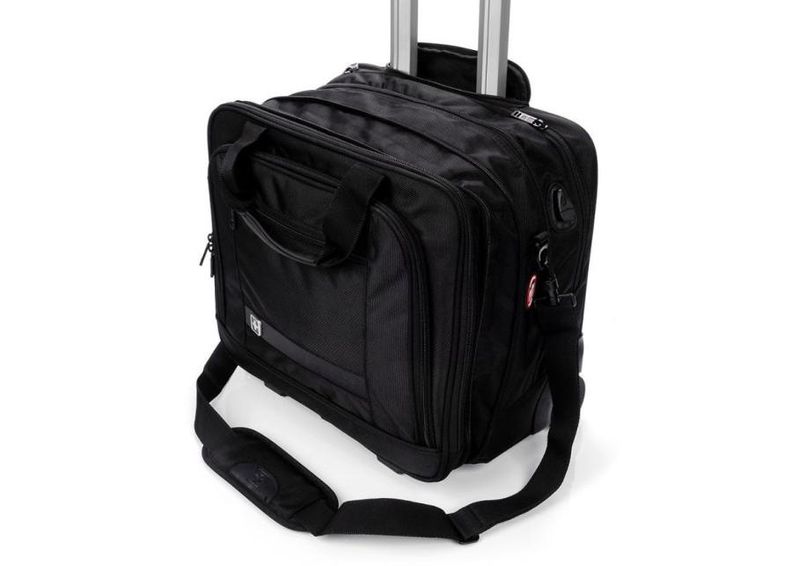 Vetolaukku/ kannettavan tietokoneen laukku pyörillä SwissBags Schaffhausen 37l kuvasuurennos