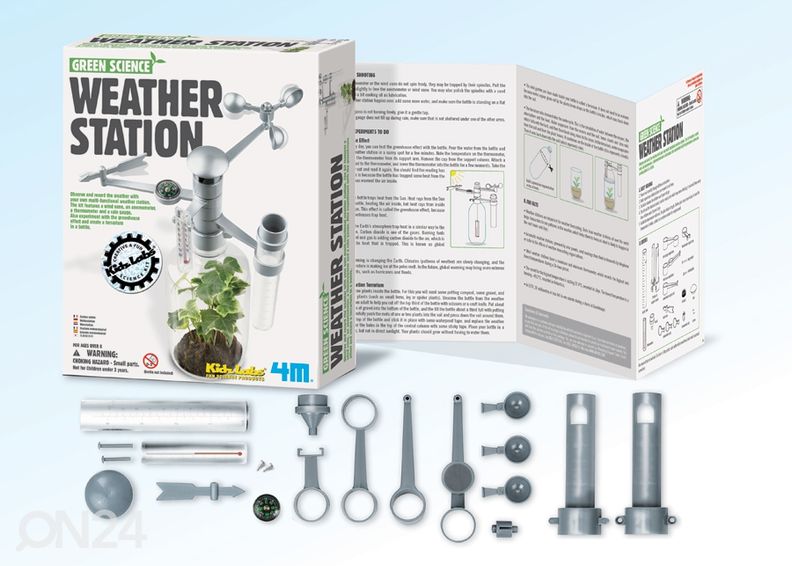 Vihreä tiede-sääasema kuvasuurennos