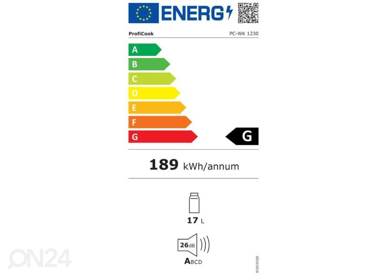 Viinikaappi ProfiCook PCWK1230 kuvasuurennos