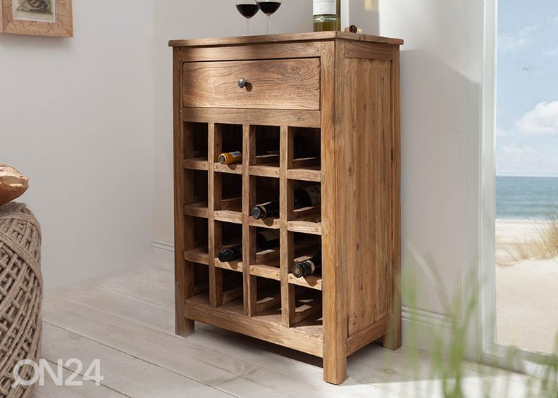 Viinikaappi / viinipulloteline Hemingway kuvasuurennos