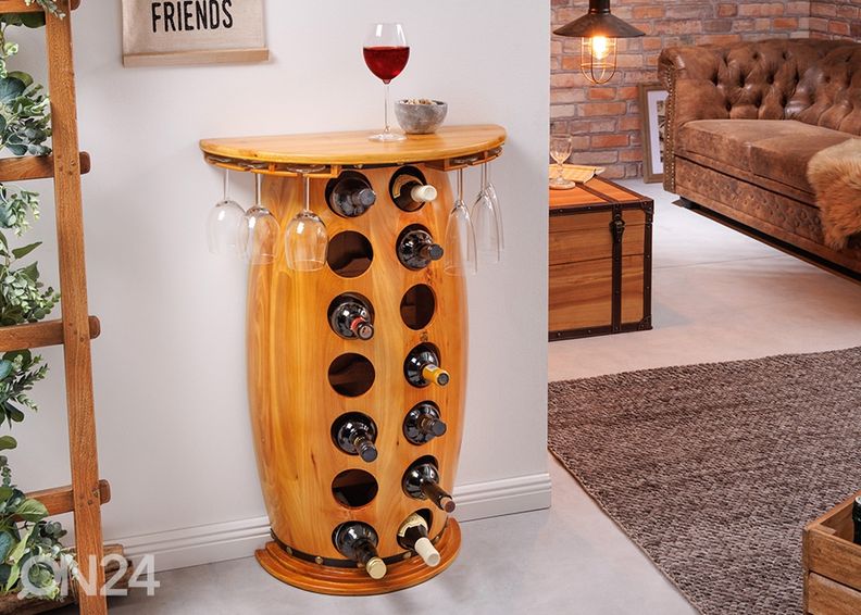 Viinipulloteline Bodega 60 cm kuvasuurennos