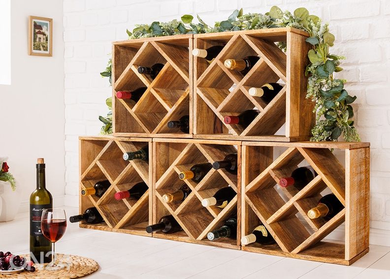 Viinipulloteline Cubus kuvasuurennos