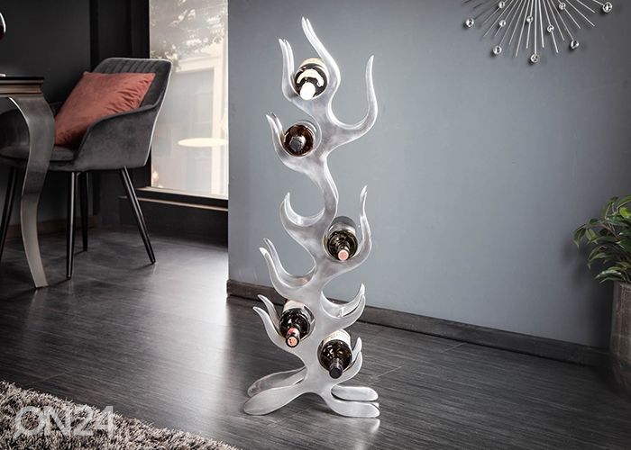 Viinipulloteline Flames kuvasuurennos