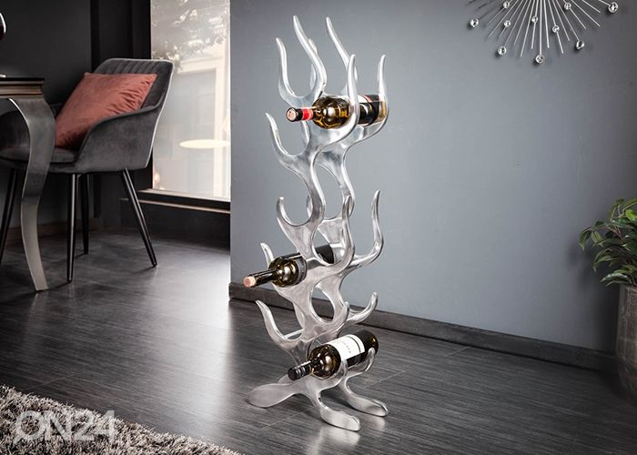 Viinipulloteline Flames kuvasuurennos