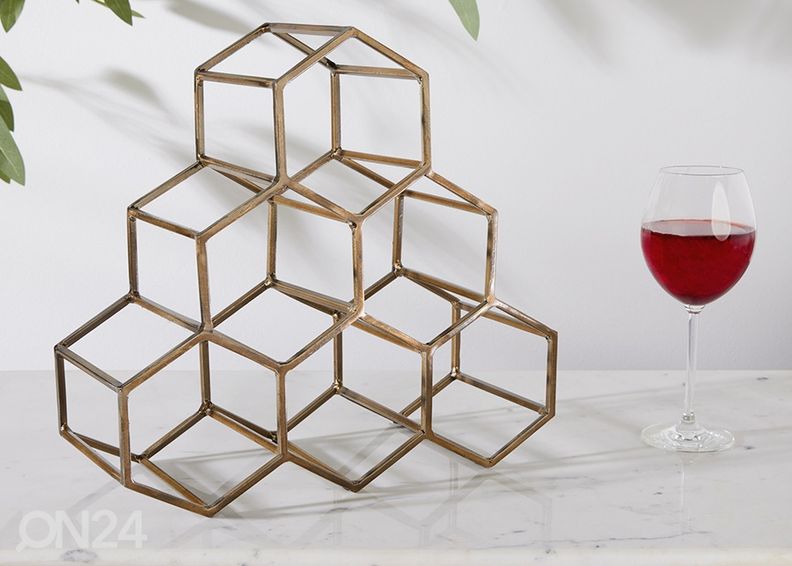 Viinipulloteline Honeycomb kuvasuurennos