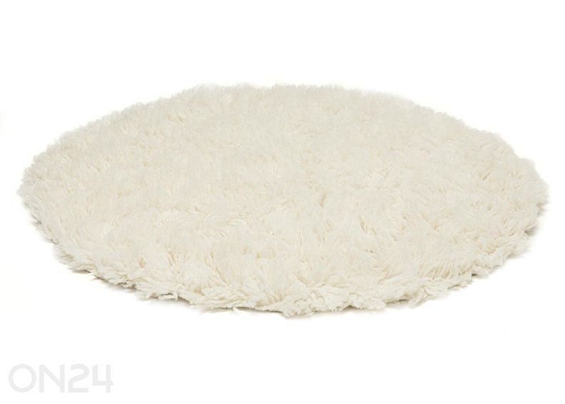 Villamatto Flokos Ø140 cm kuvasuurennos