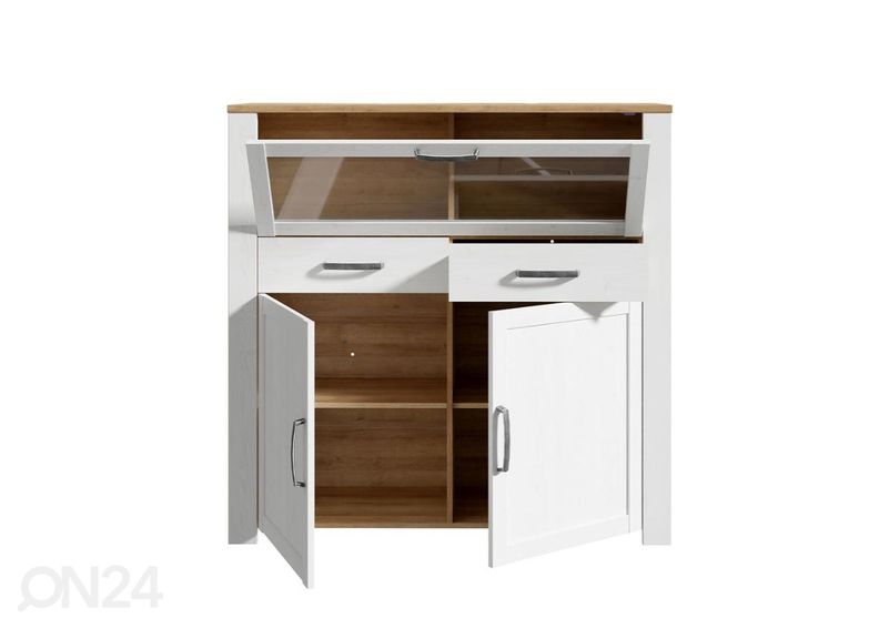 Vitriinikaappi 126 cm kuvasuurennos