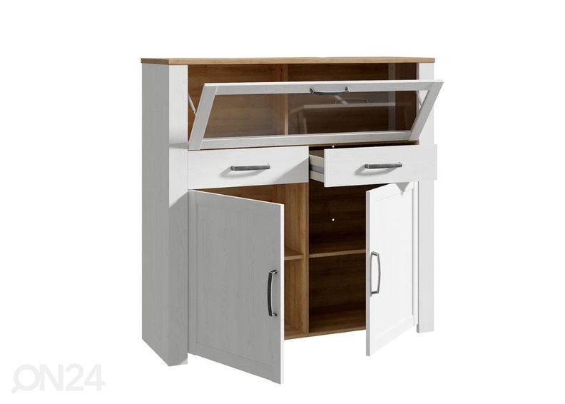 Vitriinikaappi 126 cm kuvasuurennos