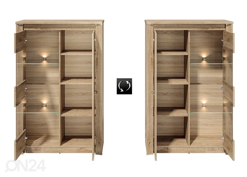 Vitriinikaappi kuvasuurennos