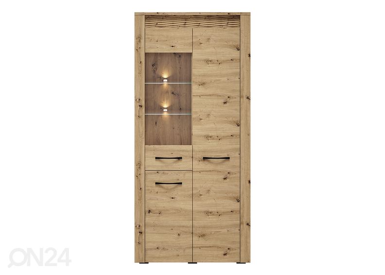 Vitriinikaappi Artis 92 cm kuvasuurennos