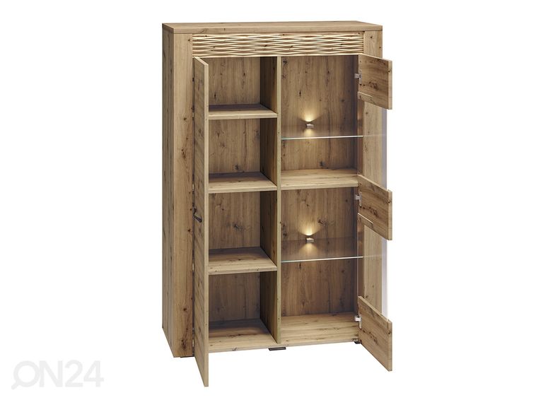 Vitriinikaappi Artis 92 cm kuvasuurennos