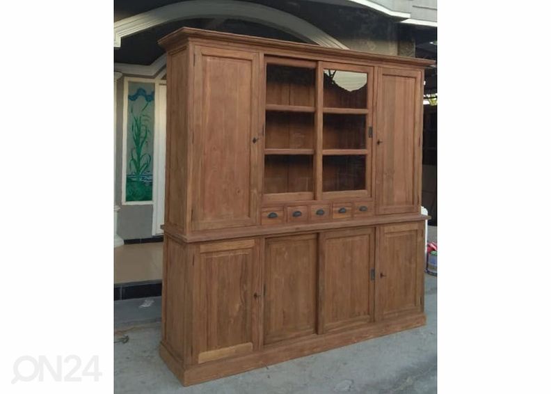 Vitriinikaappi Atto 220 cm kuvasuurennos