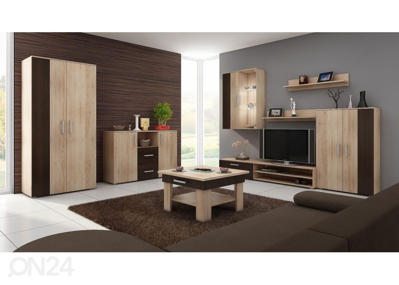 Vitriinikaappi Bantry 80 cm kuvasuurennos