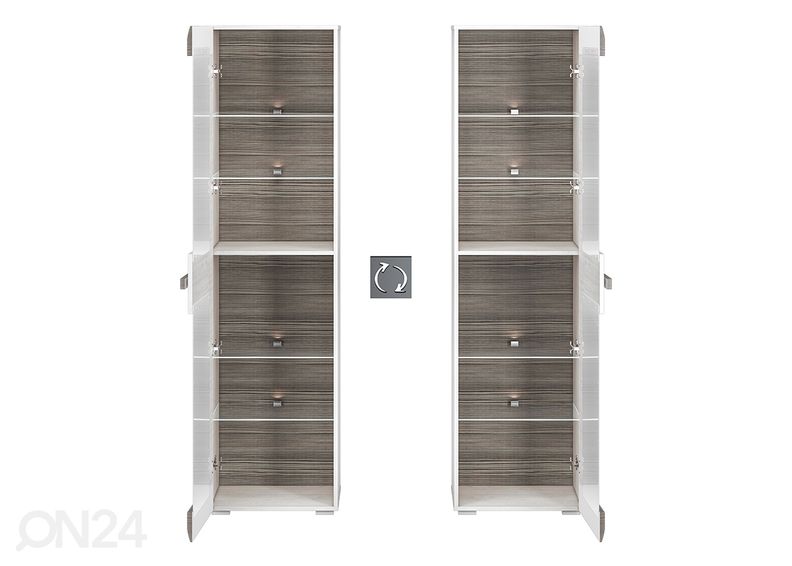 Vitriinikaappi Bianca 55 cm kuvasuurennos