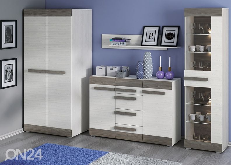 Vitriinikaappi Bianca 55 cm kuvasuurennos