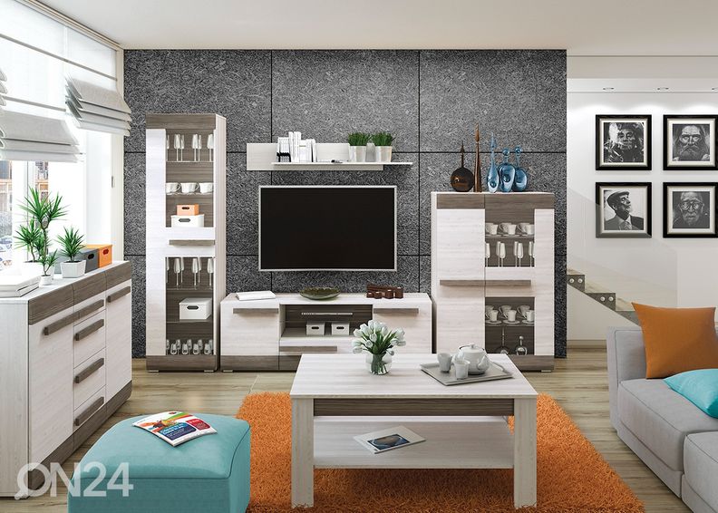 Vitriinikaappi Bianca 55 cm kuvasuurennos