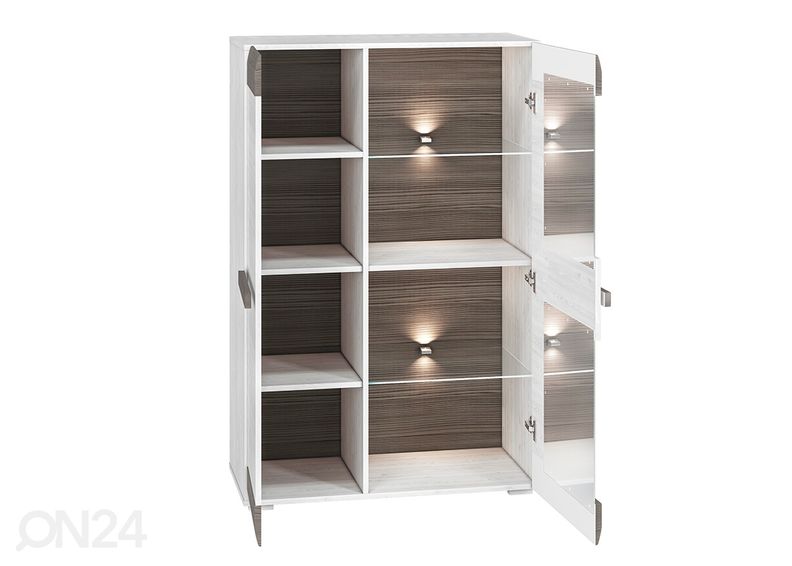 Vitriinikaappi Bianca 92 cm kuvasuurennos