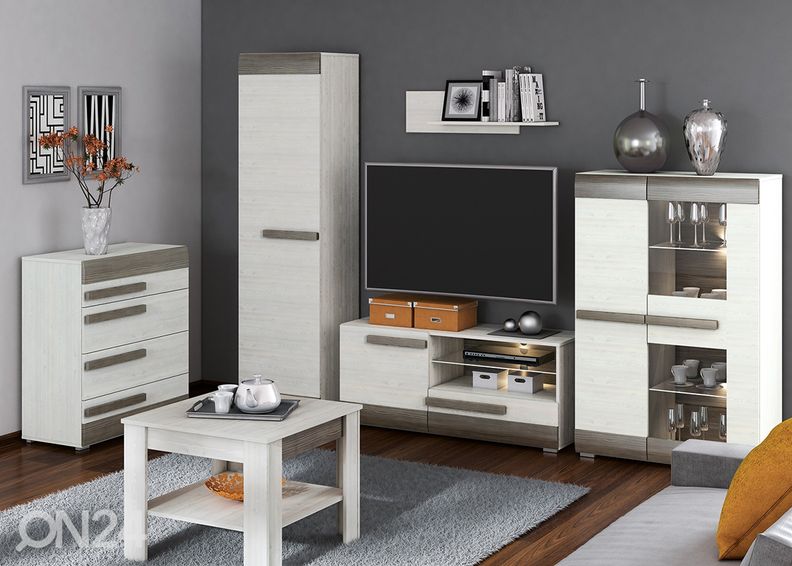 Vitriinikaappi Bianca 92 cm kuvasuurennos