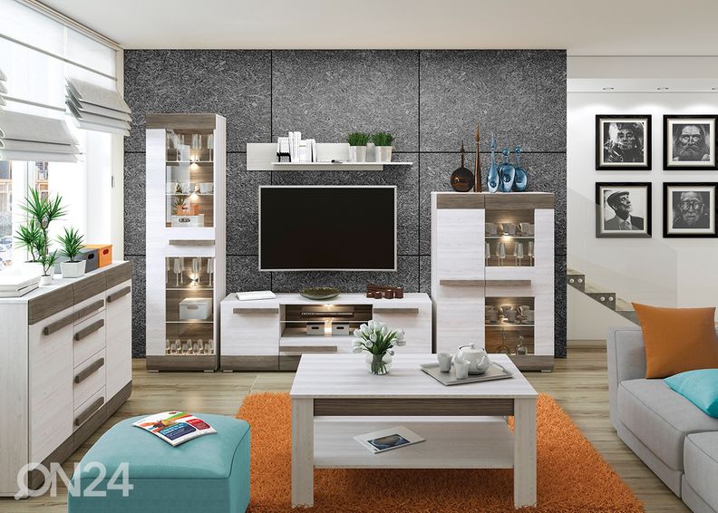 Vitriinikaappi Bianca 92 cm kuvasuurennos