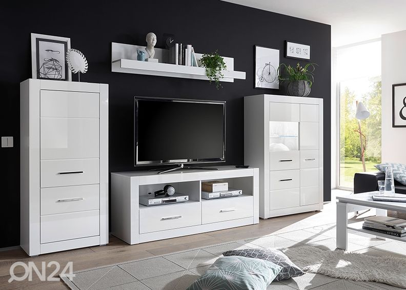 Vitriinikaappi Bianco kuvasuurennos