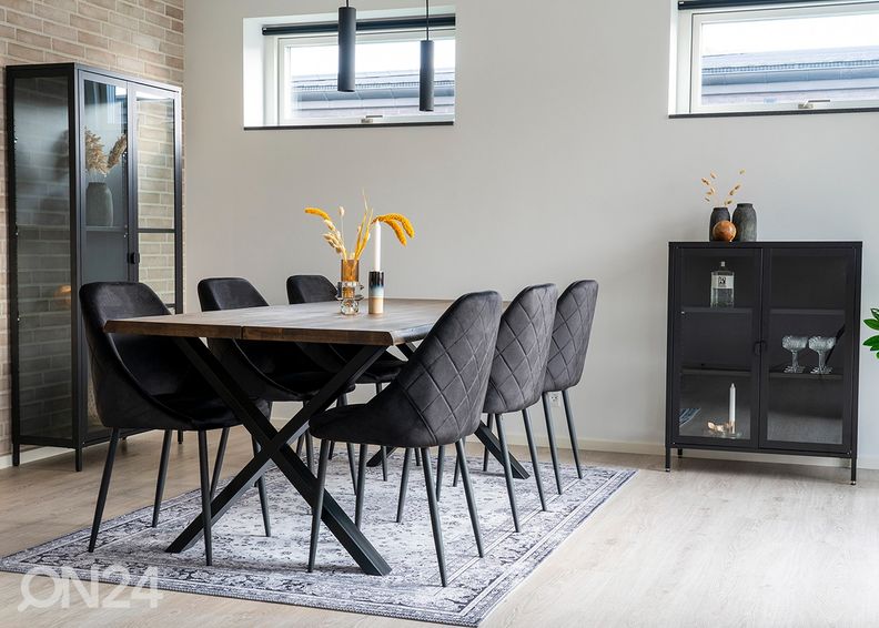 Vitriinikaappi Brisbane 80 cm kuvasuurennos