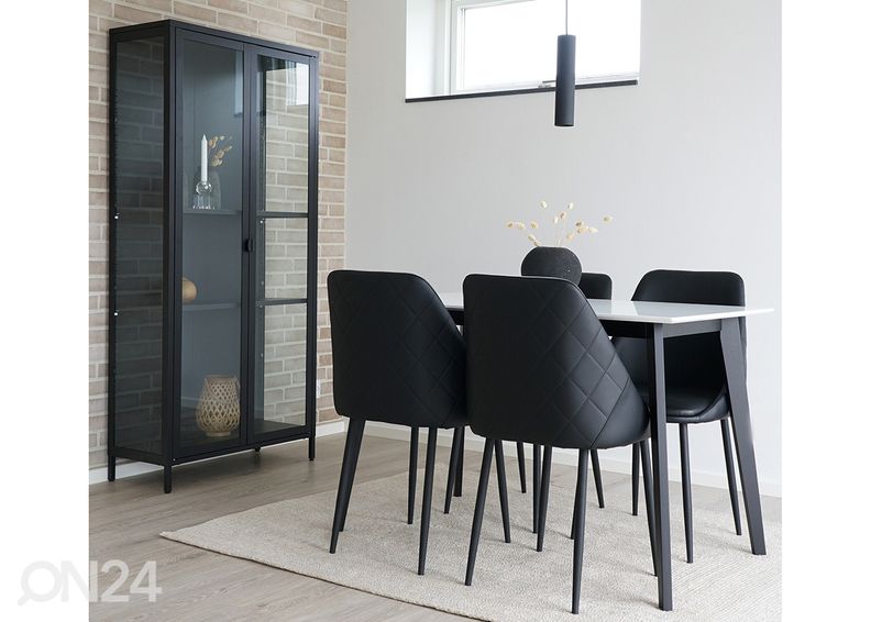 Vitriinikaappi Bunbury 80 cm kuvasuurennos