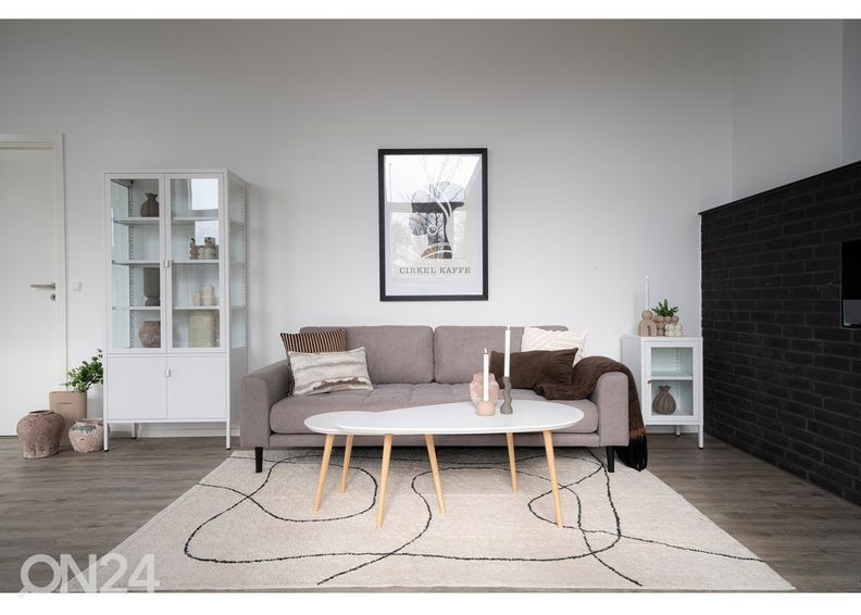 Vitriinikaappi Bunbury 80 cm kuvasuurennos