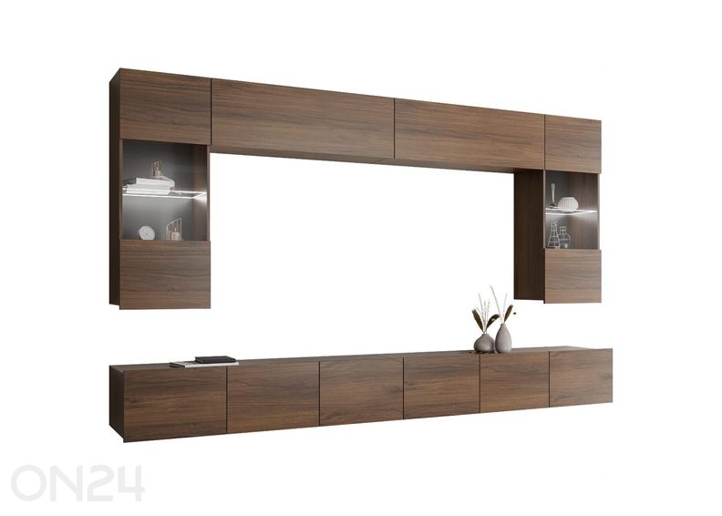 Vitriinikaappi Calabrini I + LED kuvasuurennos