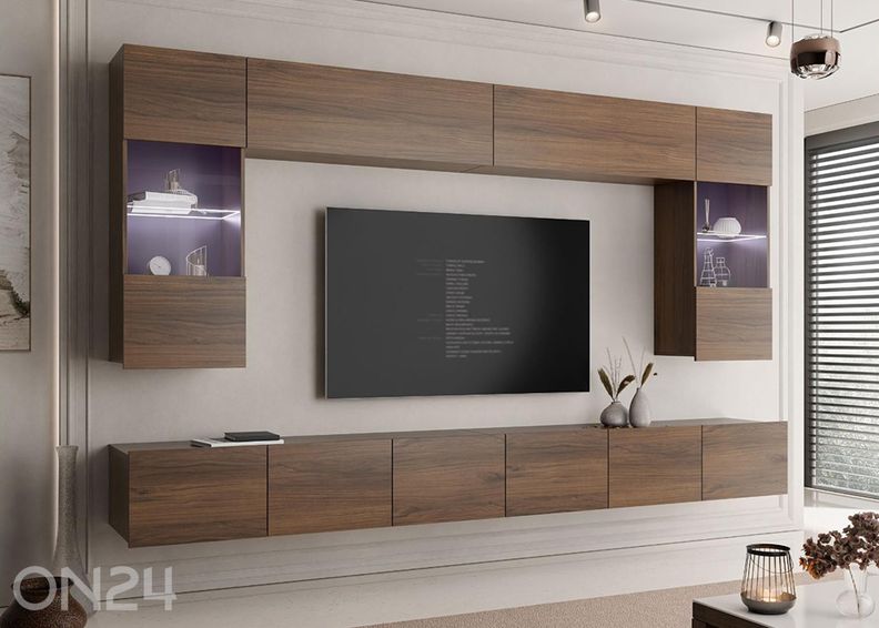 Vitriinikaappi Calabrini I + LED kuvasuurennos