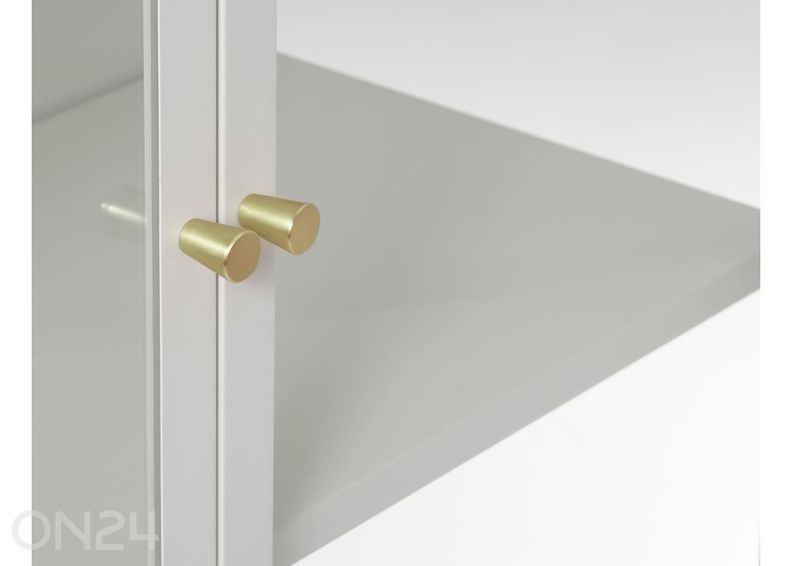 Vitriinikaappi Carmel, valkoinen kuvasuurennos