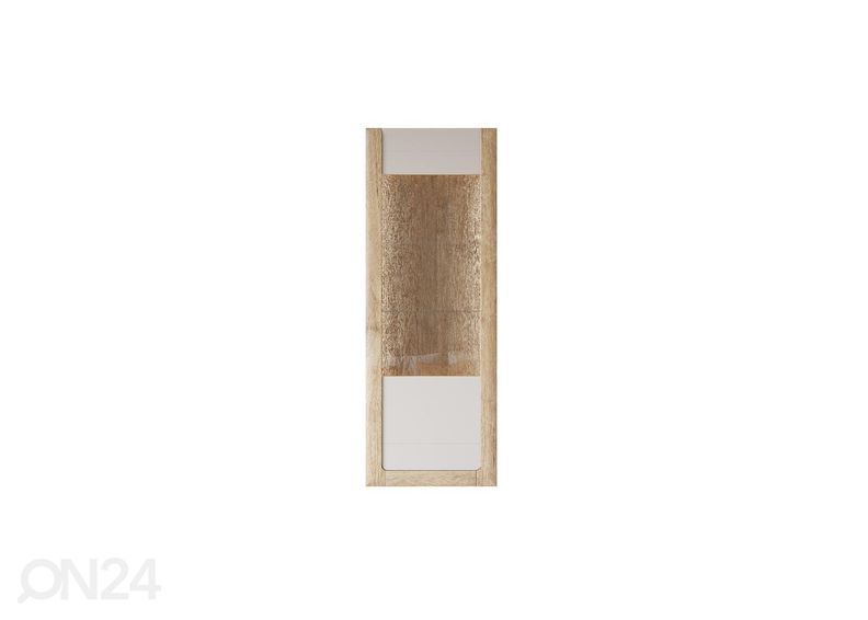 Vitriinikaappi Cassandra 73 cm, tammi/kashmir kuvasuurennos