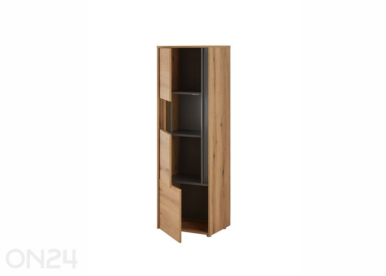 Vitriinikaappi City 157 cm kuvasuurennos