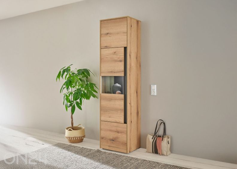 Vitriinikaappi City 200 cm kuvasuurennos