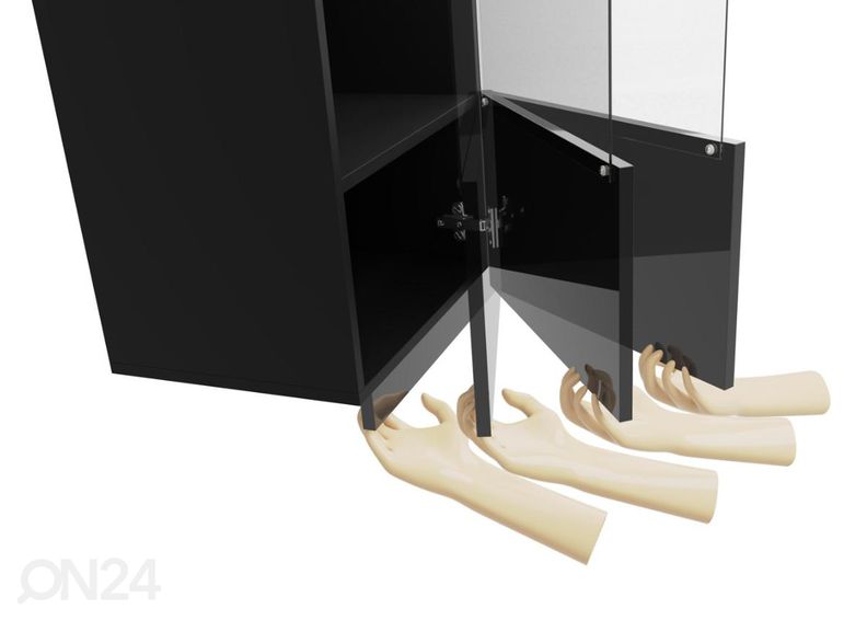 Vitriinikaappi Claudia 45 cm kuvasuurennos