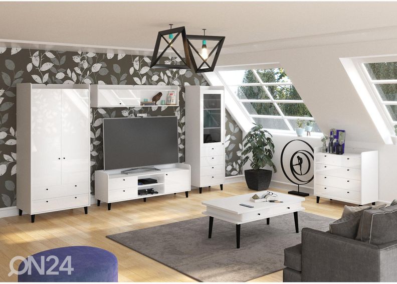 Vitriinikaappi Glandore 60 cm kuvasuurennos