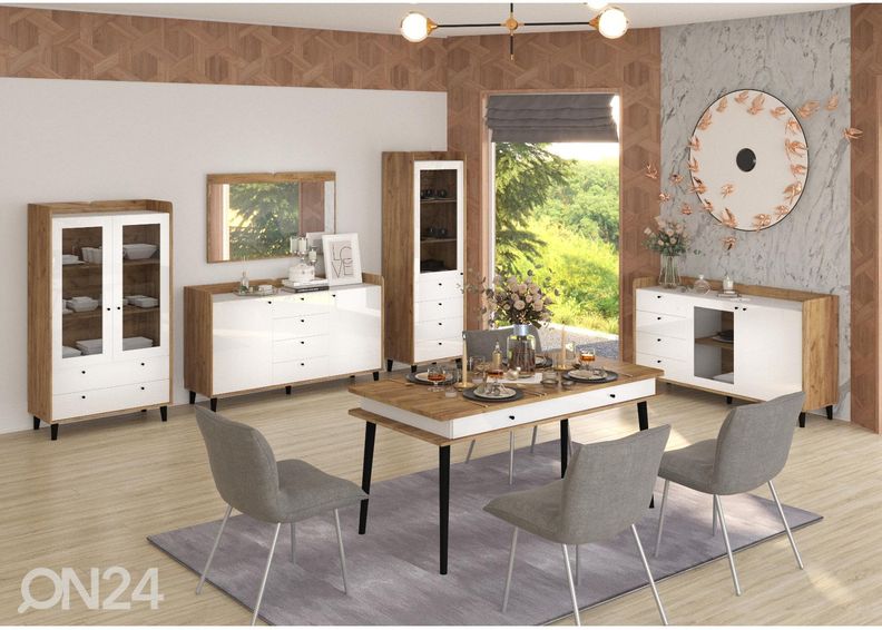 Vitriinikaappi Glandore 60 cm kuvasuurennos