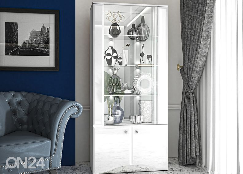 Vitriinikaappi Glara 87 cm kuvasuurennos