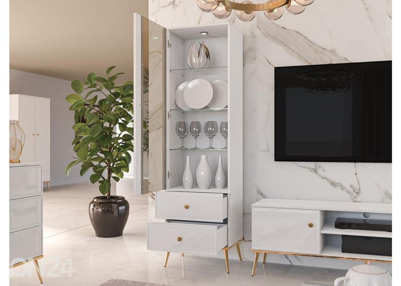 Vitriinikaappi Gloss 55 cm kuvasuurennos