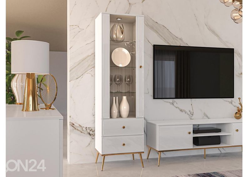 Vitriinikaappi Gloss 55 cm kuvasuurennos