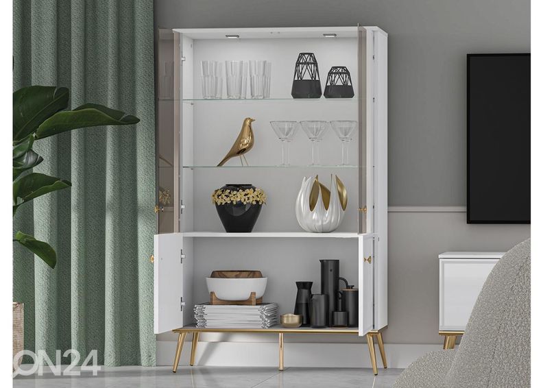 Vitriinikaappi Gloss 92 cm kuvasuurennos