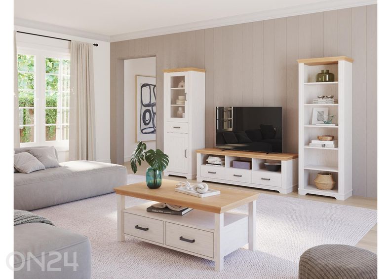 Vitriinikaappi Maluno 68x193 cm kuvasuurennos