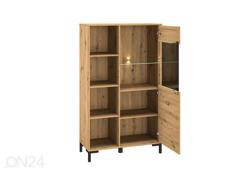 Vitriinikaappi Porto 90 cm kuvasuurennos