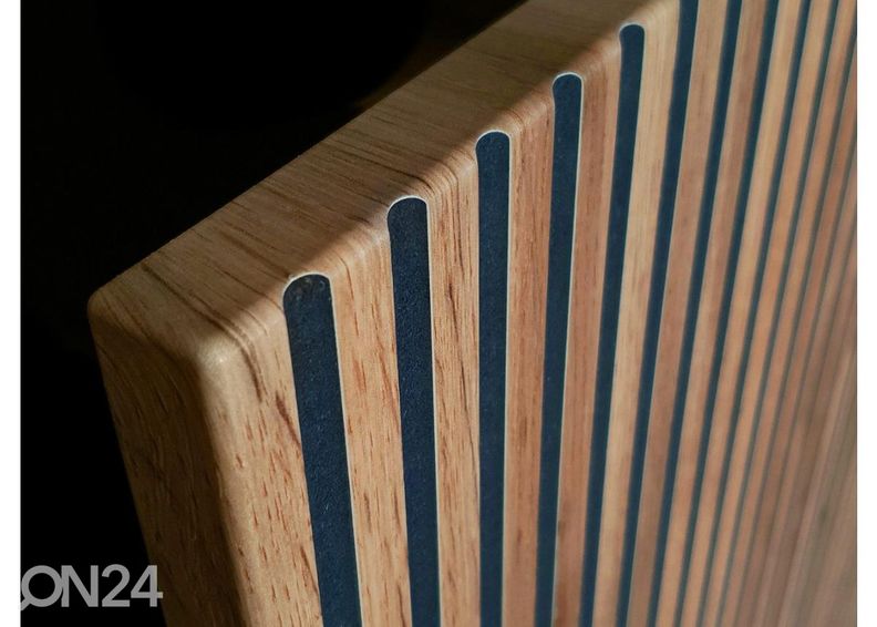 Vitriinikaappi Senato 104 cm + LED kuvasuurennos