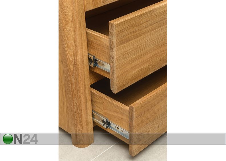 Vitriinikaappi tammea Lausenne kuvasuurennos