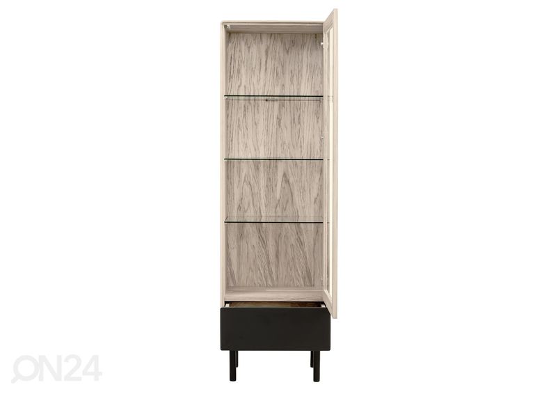 Vitriinikaappi Tokyo 55 cm, valkoinen öljy kuvasuurennos