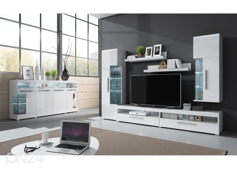 Vitriinikaappi vasenpuolinen kuvasuurennos