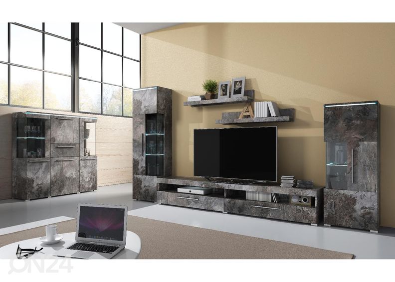 Vitriinikaappi vasenpuolinen kuvasuurennos