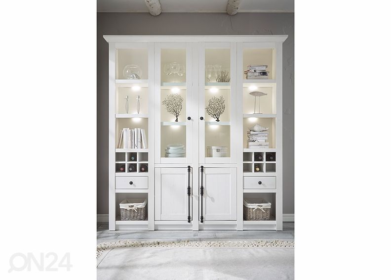 Vitriinikaappi Westerland 194 cm kuvasuurennos